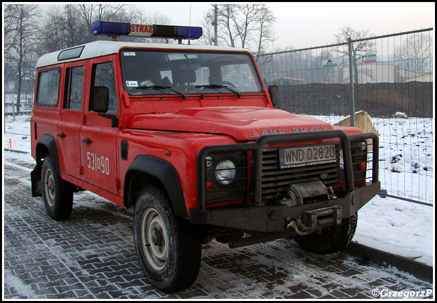 531[M]90 - SLRr Land Rover Defender 110 - JRG Nowy DwÃ³r Mazowiecki