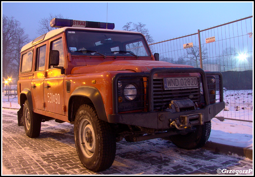 531[M]90 - SLRr Land Rover Defender 110 - JRG Nowy DwÃ³r Mazowiecki