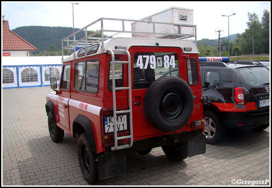 479[K]84 - SLRr Land Rover Defender 90 - OSP Wiśniowa