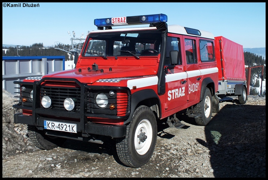 840[K]91 - SLRr Land Rover Defender 110 - WOSz PSP KrakÃ³w
