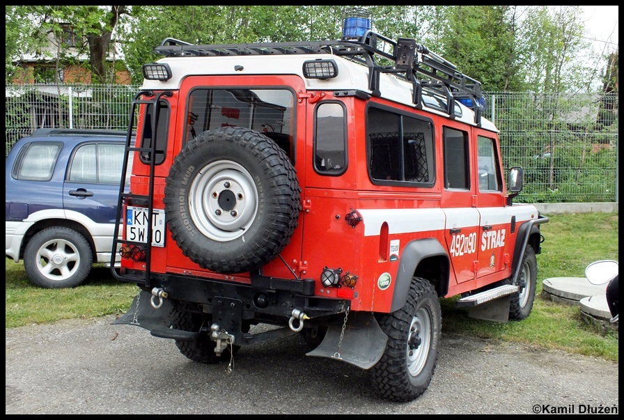 492[K]90 - SLRr Land Rover Defender 110 - JRG Rabka-ZdrÃ³j*