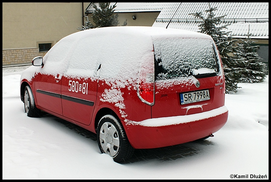 580[S]81 - SLKw Å koda Roomster - KM PSP Rybnik