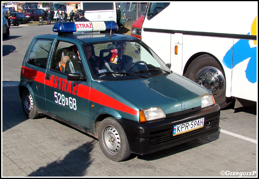 528[K]68 - SLOp Fiat Cinquecento - OSP BiÃ³rkÃ³w MaÅ‚y