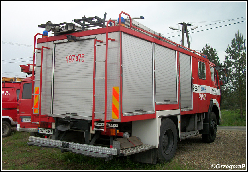 497[K]75 - GCBA 2,5/28 Mercedes Benz 1622/Mostard - OSP KrauszÃ³w