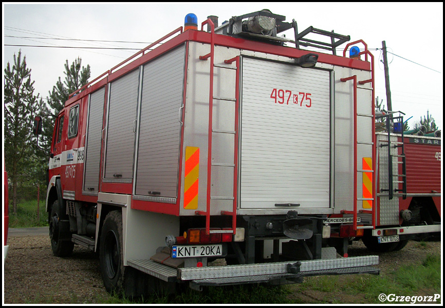 497[K]75 - GCBA 2,5/28 Mercedes Benz 1622/Mostard - OSP KrauszÃ³w