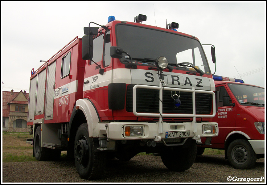 497[K]75 - GCBA 2,5/28 Mercedes Benz 1622/Mostard - OSP Krauszów