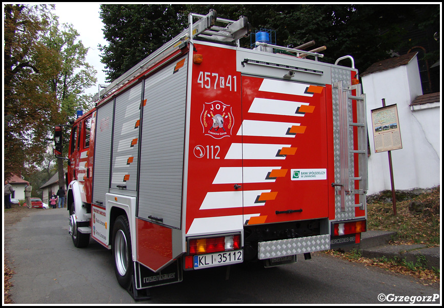 457[K]41 - GBA 2,5/26 Mercedes Benz 1429/Rosenbauer - OSP Åososina GÃ³rna*