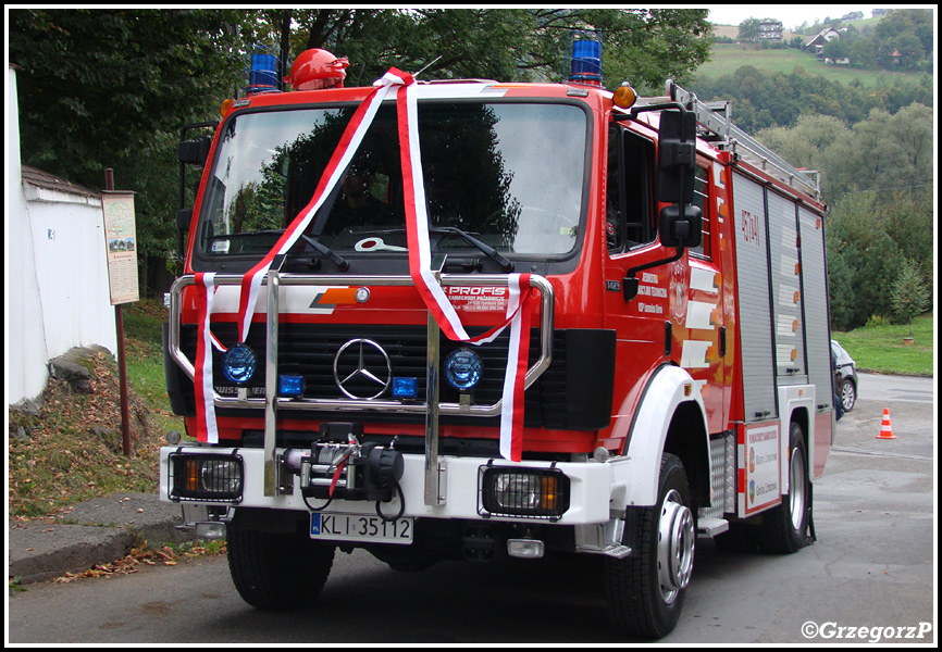 457[K]41 - GBA 2,5/26 Mercedes Benz 1429/Rosenbauer - OSP Åososina GÃ³rna*