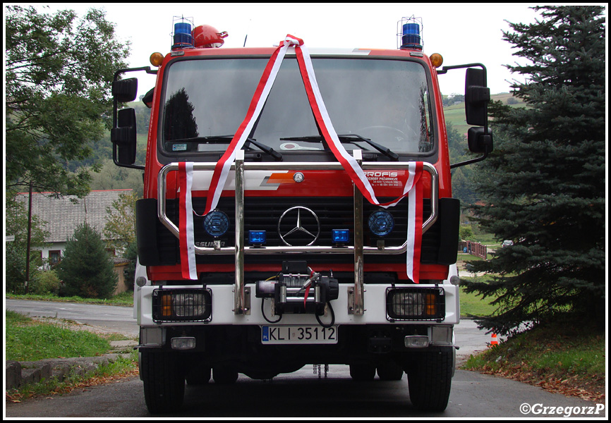 457[K]41 - GBA 2,5/26 Mercedes Benz 1429/Rosenbauer - OSP Åososina GÃ³rna*