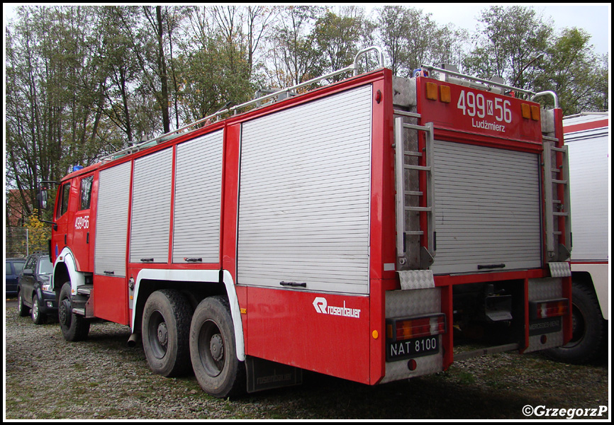 499[K]56 - GCBA 5/40 Mercedes Benz 2435/Rosenbauer - OSP LudÅºmierz