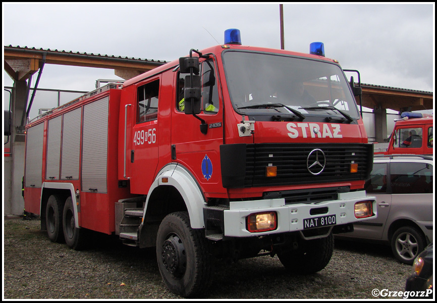 499[K]56 - GCBA 5/40 Mercedes Benz 2435/Rosenbauer - OSP LudÅºmierz