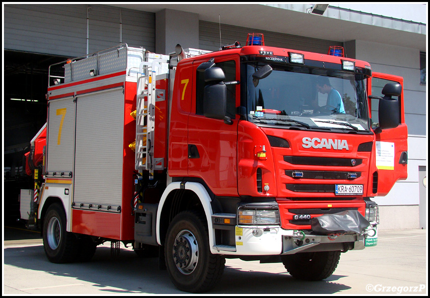 7 - SCRt Scania G440/SzczÄ™Å›niak - LSRG KrakÃ³w- Balice
