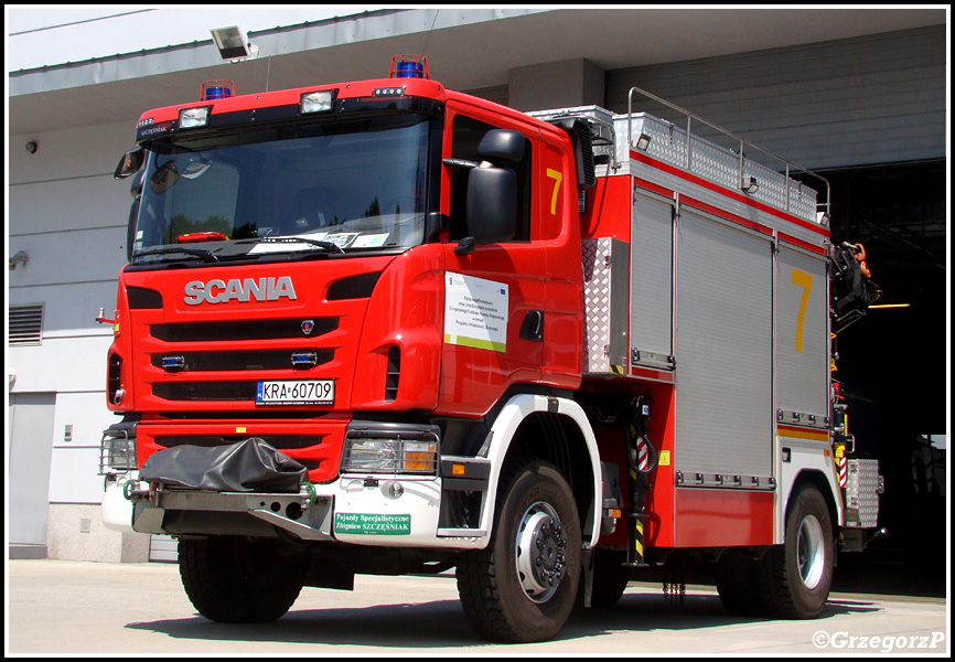 7 - SCRt Scania G440/Szczęśniak - LSRG Kraków- Balice