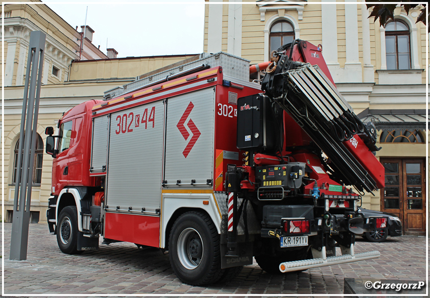 302[K]44 - SCRt Scania G450/Szczęśniak - JRG 2 Kraków