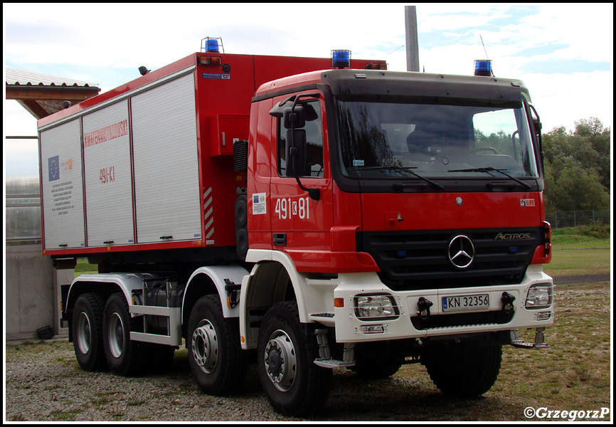 491[K]81 - SCKn Mercedes Benz Actros/Hiab + 491-K1 - JRG Nowy Targ