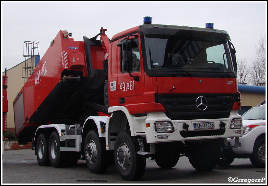 491[K]81 - SCKn Mercedes Benz Actros/Hiab + 491-K2 - JRG Nowy Targ