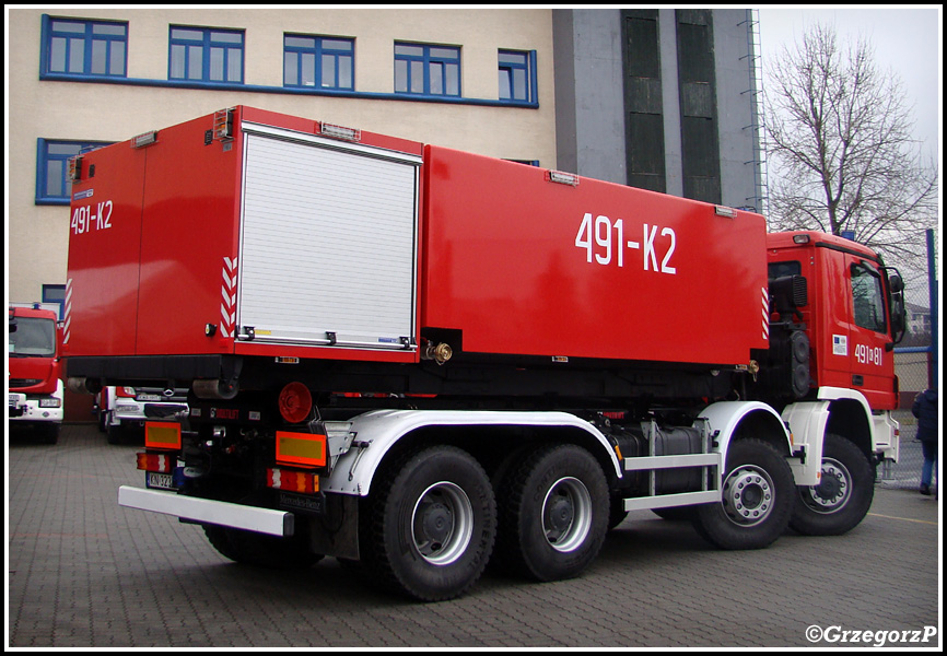 491[K]81 - SCKn Mercedes Benz Actros/Hiab + 491-K2 - JRG Nowy Targ