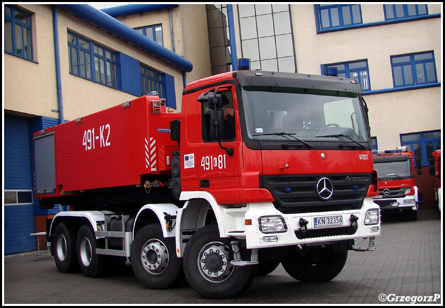 491[K]81 - SCKn Mercedes Benz Actros/Hiab + 491-K2 - JRG Nowy Targ