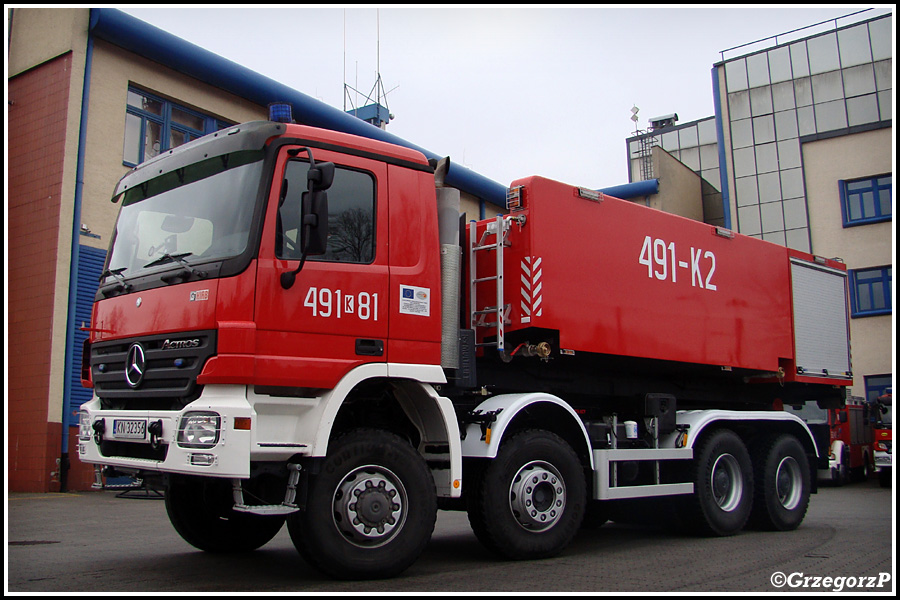 491[K]81 - SCKn Mercedes Benz Actros/Hiab + 491-K2 - JRG Nowy Targ