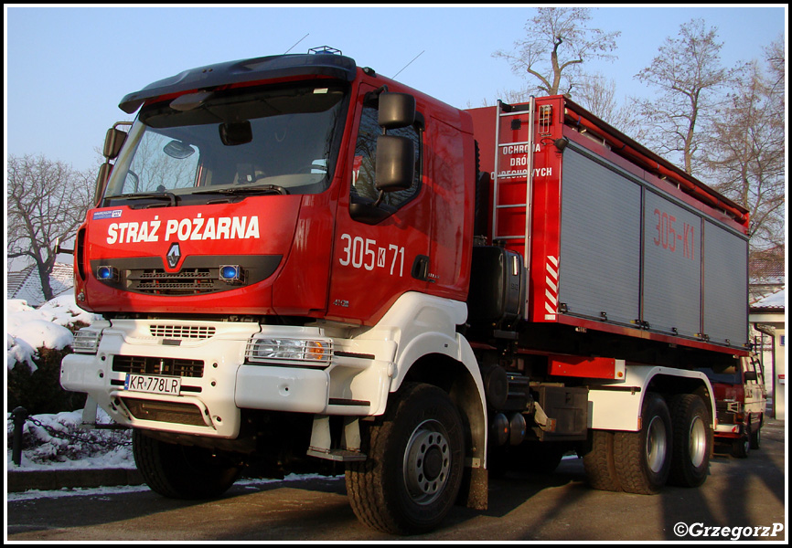 305[K]71 - SCKn Renault Kerax 410.35/ISS Wawrzaszek - JRG 5 Kraków