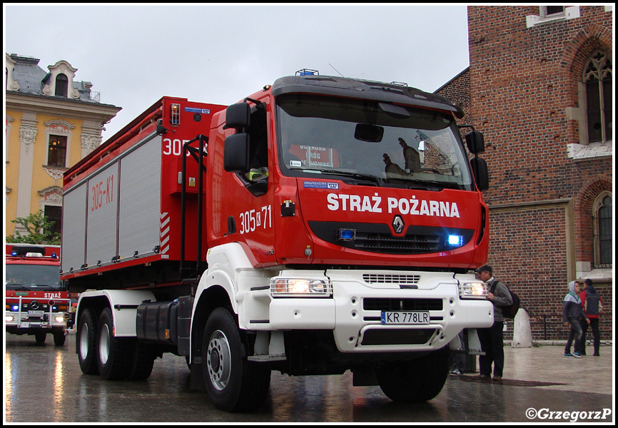 305[K]71 - SCKn Renault Kerax 410.35/ISS Wawrzaszek - JRG 5 Kraków