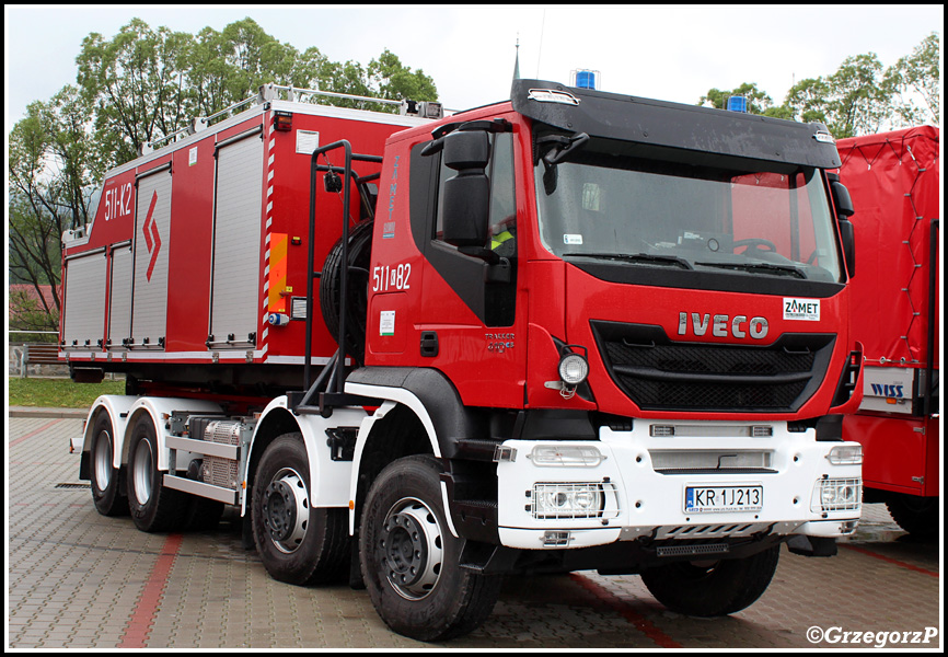511[K]82 - SCKn Iveco Trakker 410/Zamet - JRG OÅ›wiÄ™cim