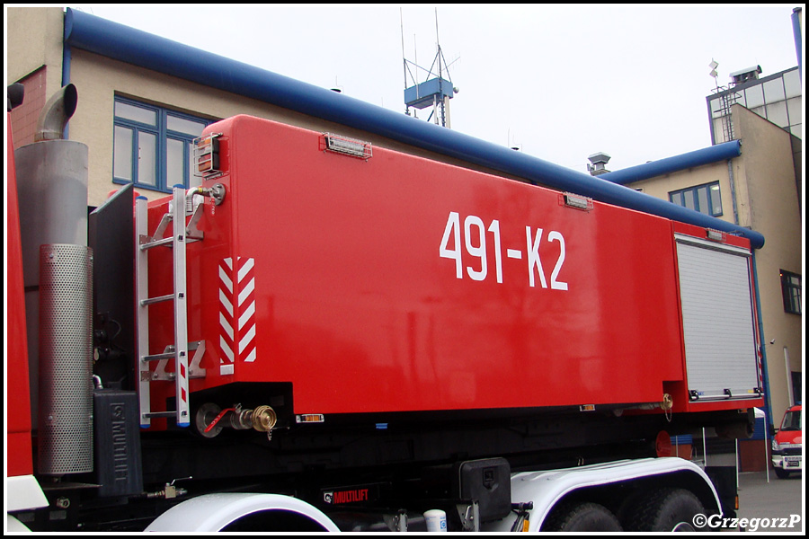 491-K2 - Kontener środka gaśniczego/Wawrzaszek - JRG Nowy Targ