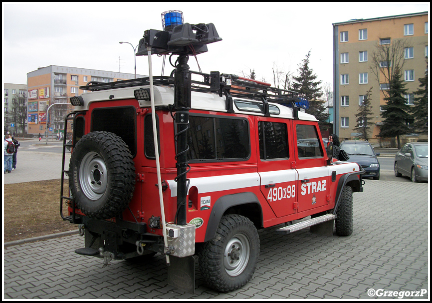 490[K]98 - SLDÅ‚ Land Rover Defender 110 - KP PSP Nowy Targ*