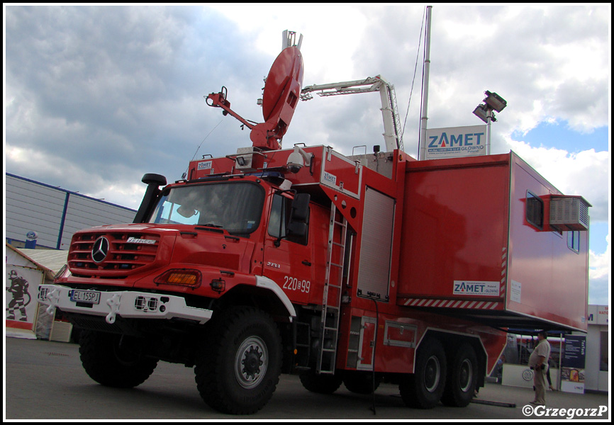 220[E]99 - SCDł Mercedes Benz Zetros 2733/Zamet - KW PSP Łódź