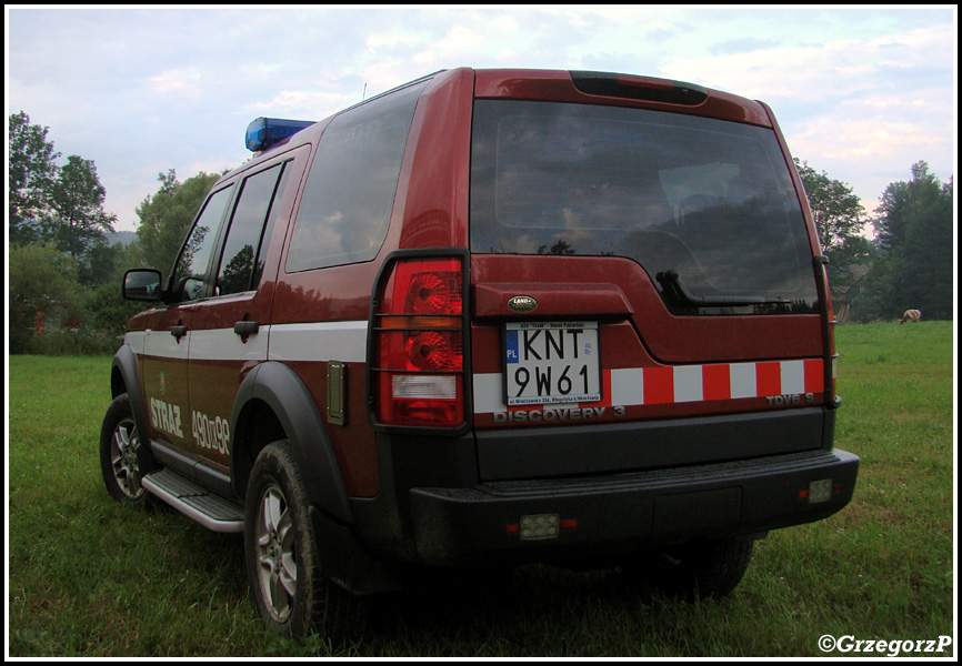 490[K]98 - SLDÅ‚ Land Rover Discovery 3 - KP PSP Nowy Targ
