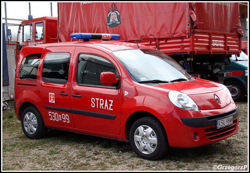 530[K]99 - SLDÅ‚ Renault Kangoo - KP PSP Sucha Beskidzka*