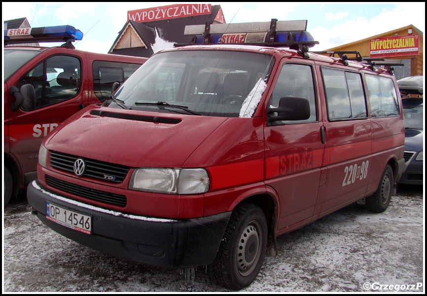 220[O]98 - SLDł Volkswagen Transporter T4 - KW PSP Opole