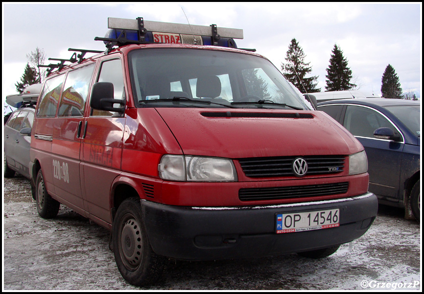 220[O]98 - SLDł Volkswagen Transporter T4 - KW PSP Opole