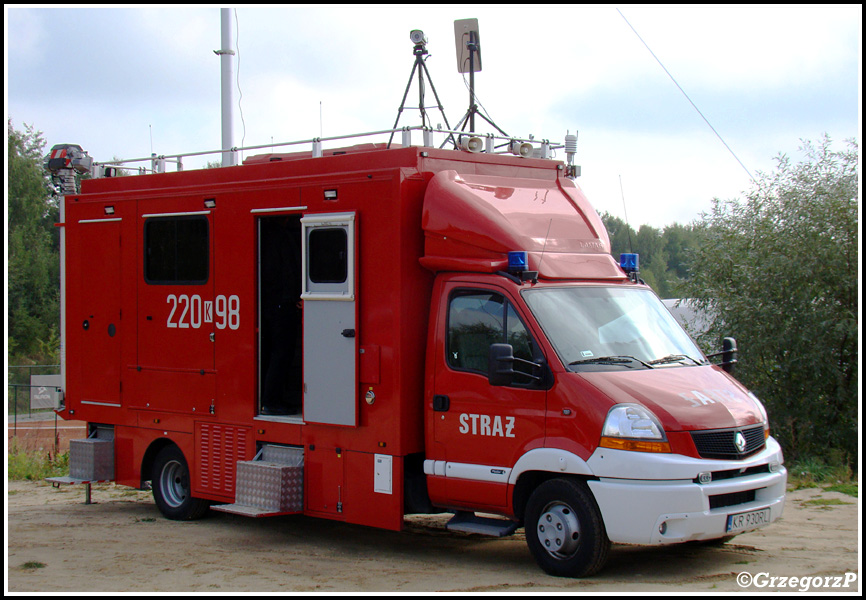 220[K]98 - SLDŁ Renault Master Maxi/Gepard - KW PSP Kraków