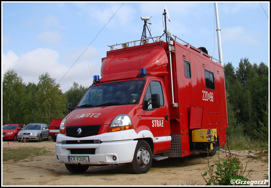 220[K]98 - SLDŁ Renault Master Maxi/Gepard - KW PSP Kraków