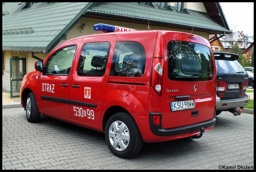 530[K]99 - SLDÅ‚ Renault Kangoo - KP PSP Sucha Beskidzka*