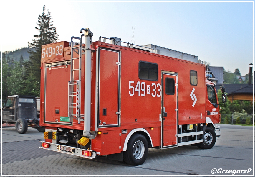 549[K]33 - SDÅ‚ Volvo FL260/SzczÄ™Å›niak - OSP KoÅ›cielisko