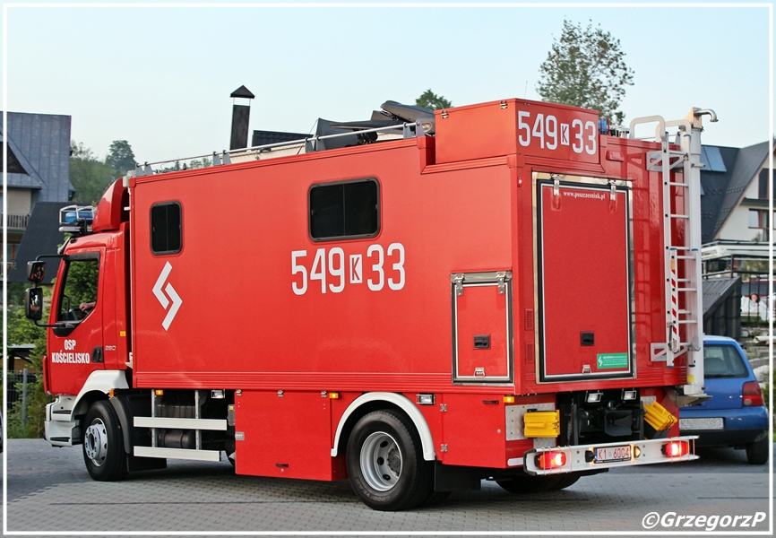 549[K]33 - SDł Volvo FL260/Szczęśniak - OSP Kościelisko