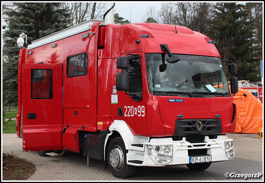 220[K]99 - SDÅ‚ Renault D12/Wawrzaszek - KW PSP KrakÃ³w