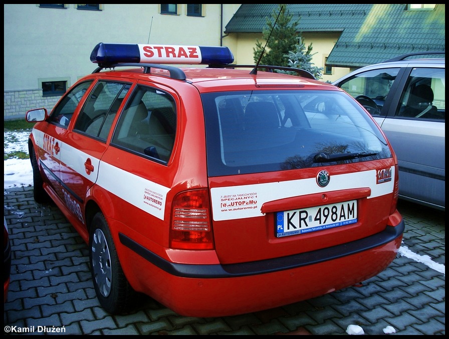 300[K]99 - SLDÅ‚ Skoda Octavia Tour - KM PSP KrakÃ³w