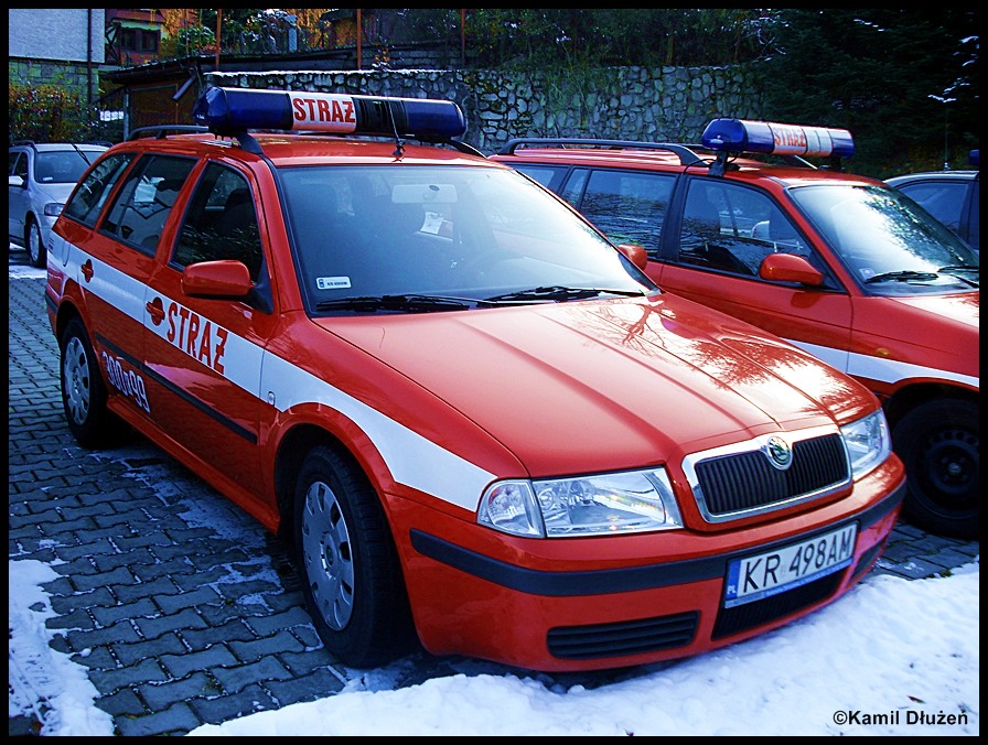 300[K]99 - SLDÅ‚ Skoda Octavia Tour - KM PSP KrakÃ³w