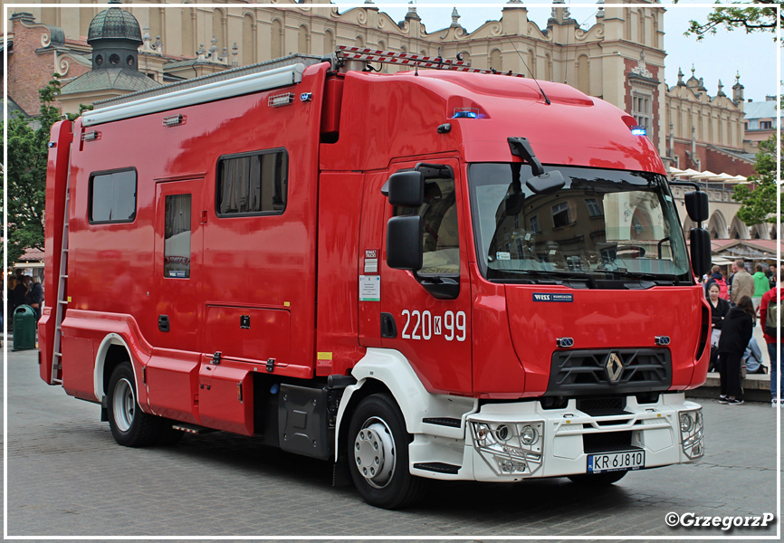 220[K]99 - SDł Renault D12/Wawrzaszek - KW PSP Kraków