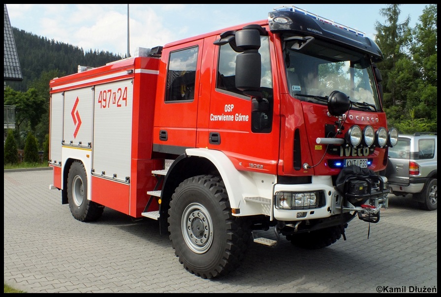 497[K]24 - GBA 3,5/27 Iveco Eurocargo ML150E28 WS/SzczÄ™Å›niak - OSP Czerwienne GÃ³rne