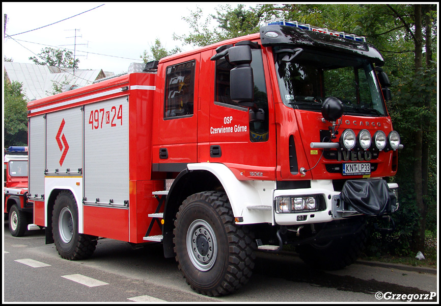 497[K]24 - GBA 3,5/27 Iveco Eurocargo ML150E28 WS/SzczÄ™Å›niak - OSP Czerwienne GÃ³rne