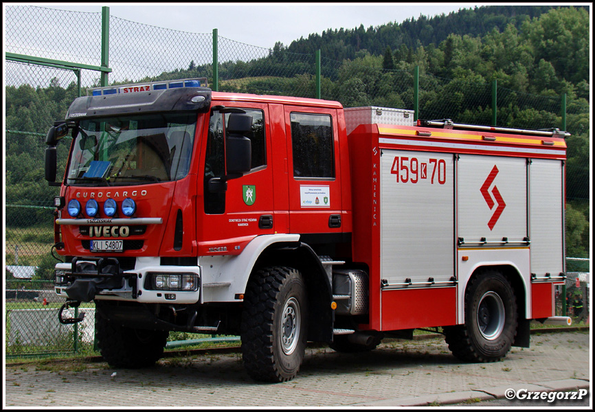 459[K]70* - GBA 3,5/27 Iveco Eurocargo ML150E28 WS/Szczęśniak - OSP Kamienica