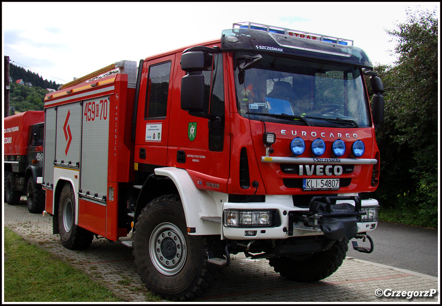 459[K]70* - GBA 3,5/27 Iveco Eurocargo ML150E28 WS/SzczÄ™Å›niak - OSP Kamienica