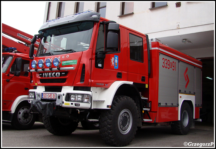 339[K]91 - GBA 3,5/27 Iveco Eurocargo ML150E28 WS/Szczęśniak - OSP Zabierzów