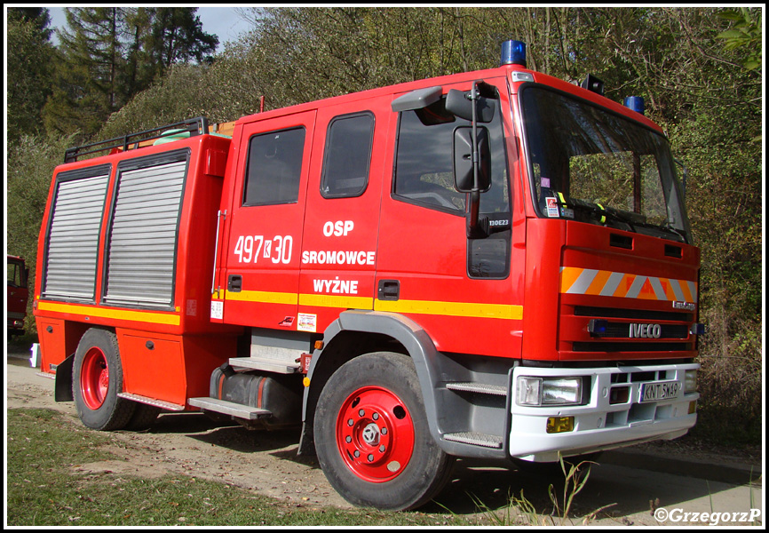 497[K]30 - GBA 3,2/20 Iveco Eurocargo 130E23/Sides - OSP Sromowce WyÅ¼ne