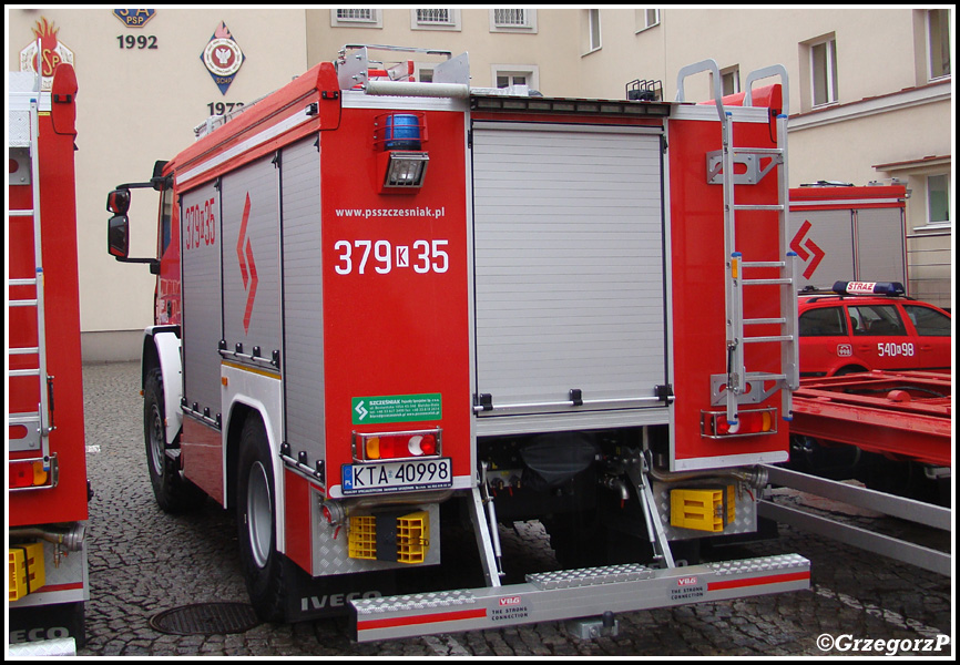 379[K]35 - GBA ,5/27 Iveco Eurocargo ML 150E28 WS/SzczÄ™Å›niak - OSP SzynwaÅ‚d