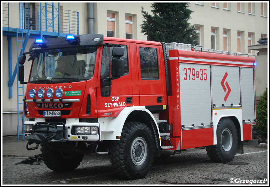 379[K]35 - GBA ,5/27 Iveco Eurocargo ML 150E28 WS/SzczÄ™Å›niak - OSP SzynwaÅ‚d